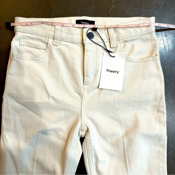 NWT Women’s Theory Kick 5 Pocket Denim - Size 24 - Picture 11 of 16